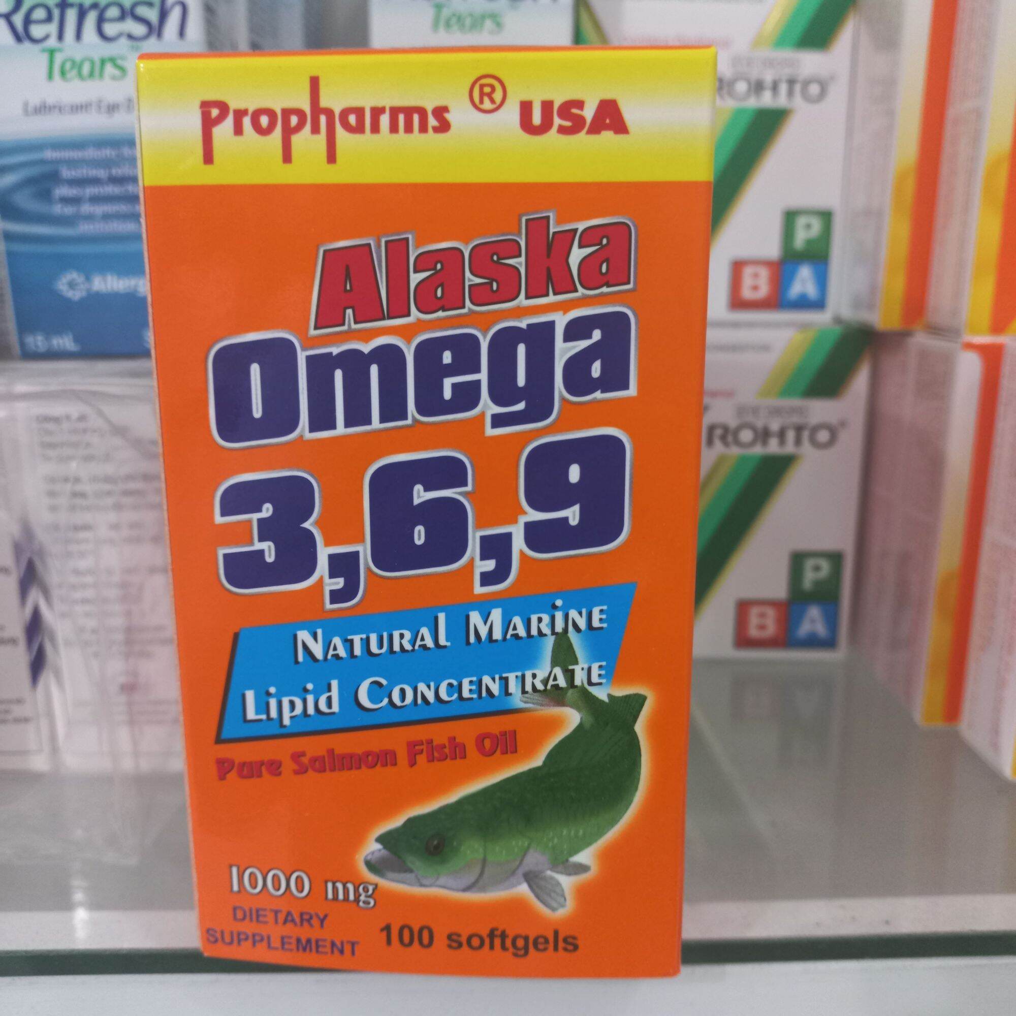Alaska Omega 369 nhập khẩu chính hãng Mỹ hộp 100 viên