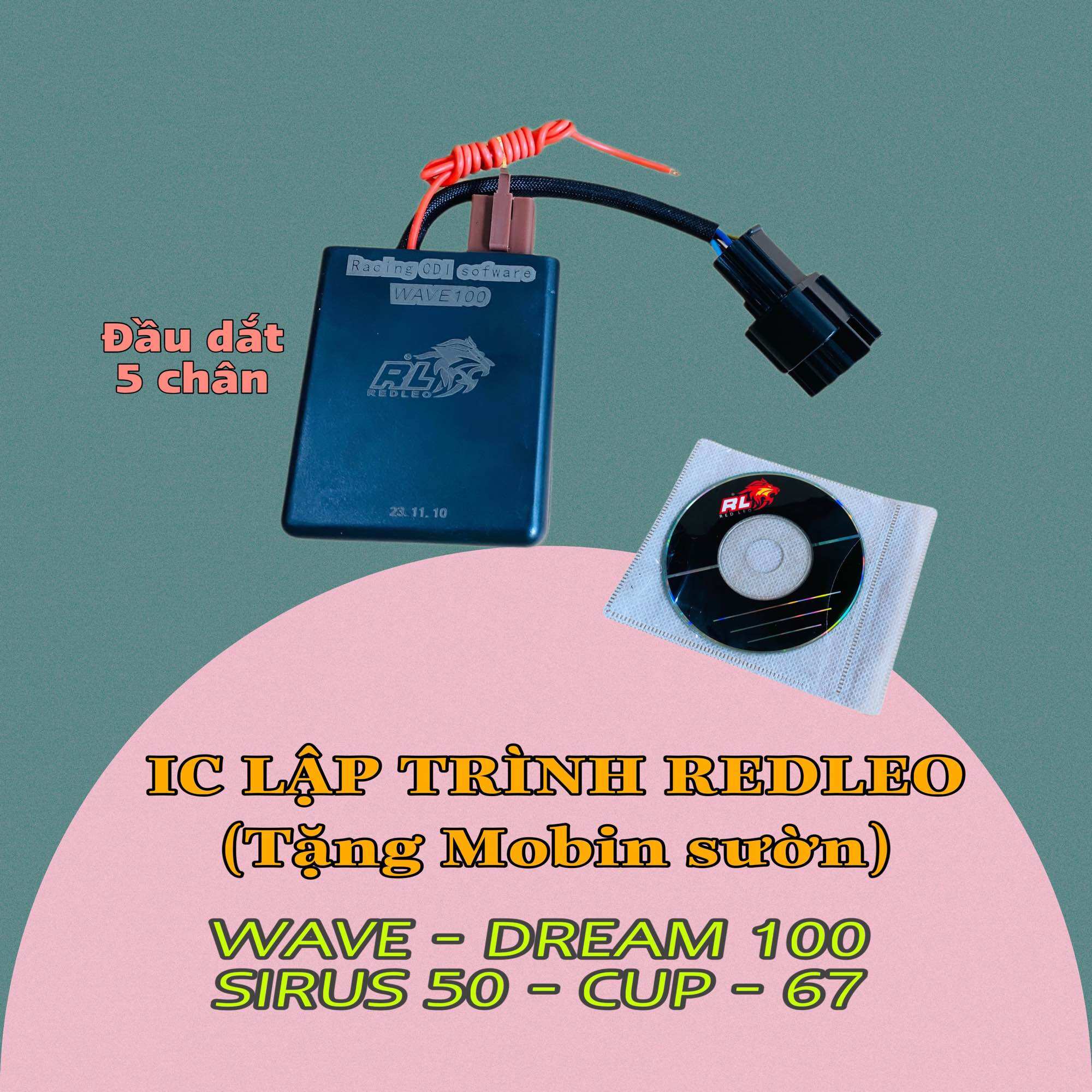 IC lập trình REDLEO độ dành cho WAVE/DREAM