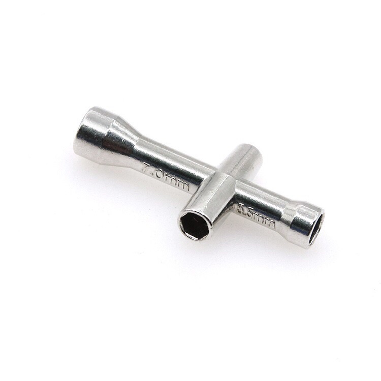 Tool vặn ốc xe rc 1/10,1/16,1/24 hsp cờ lê chữ thập nhỏ