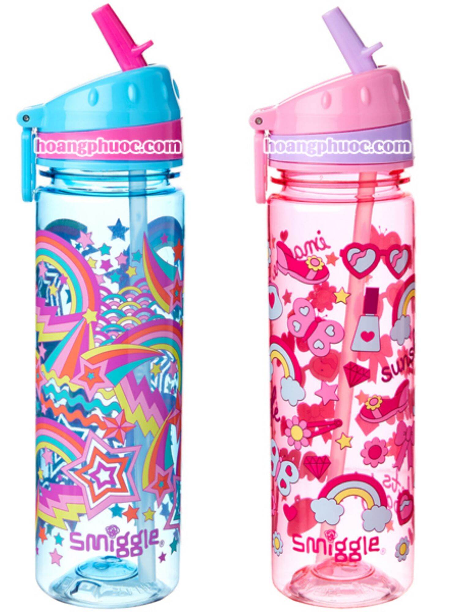 Bình nước Smiggle 660ml - Snaps