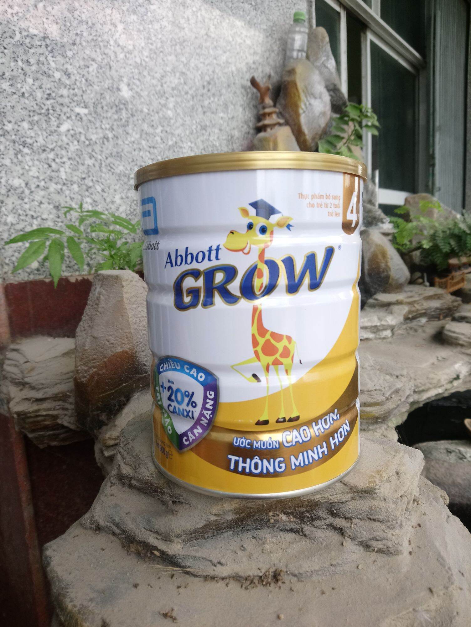 sữa abbott GROW 900G 1 2 3 4 3+ 6+
