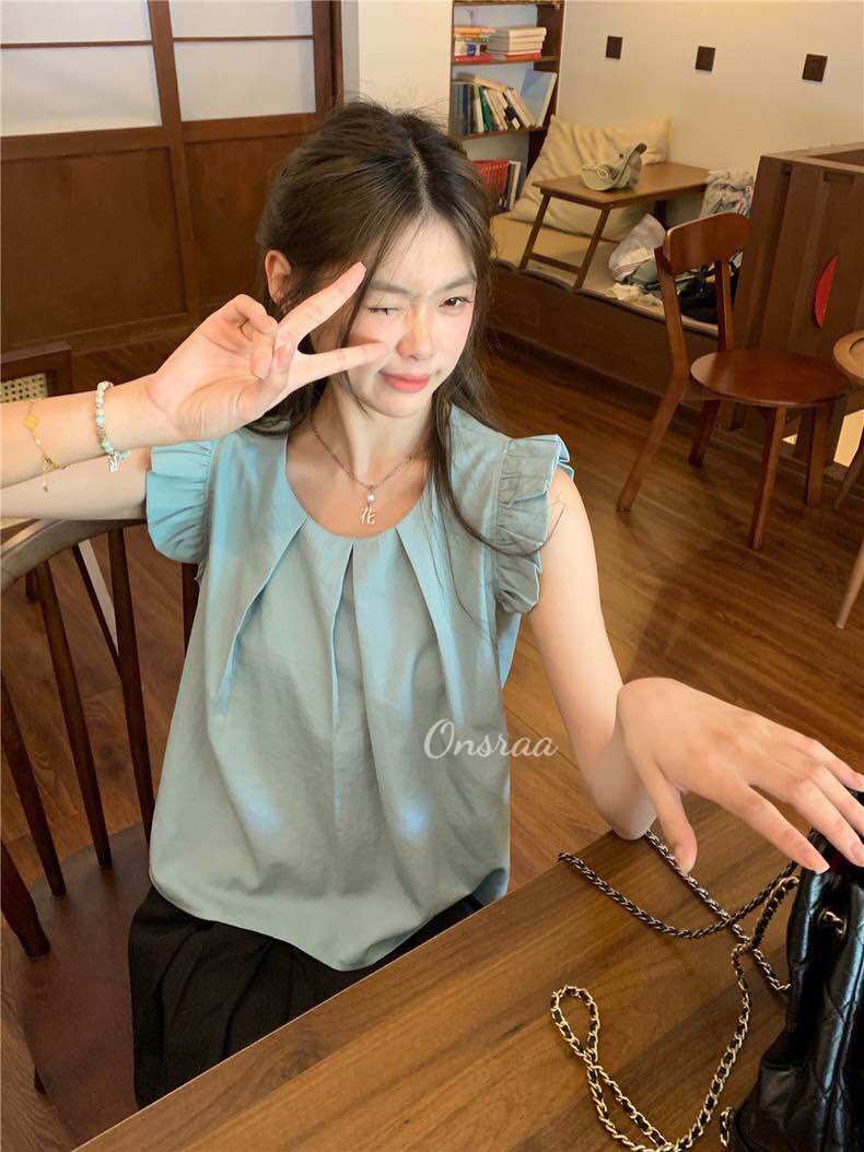 ☘ÁO XẾP LY ĐƠN GIẢN MÀ XINH🍀