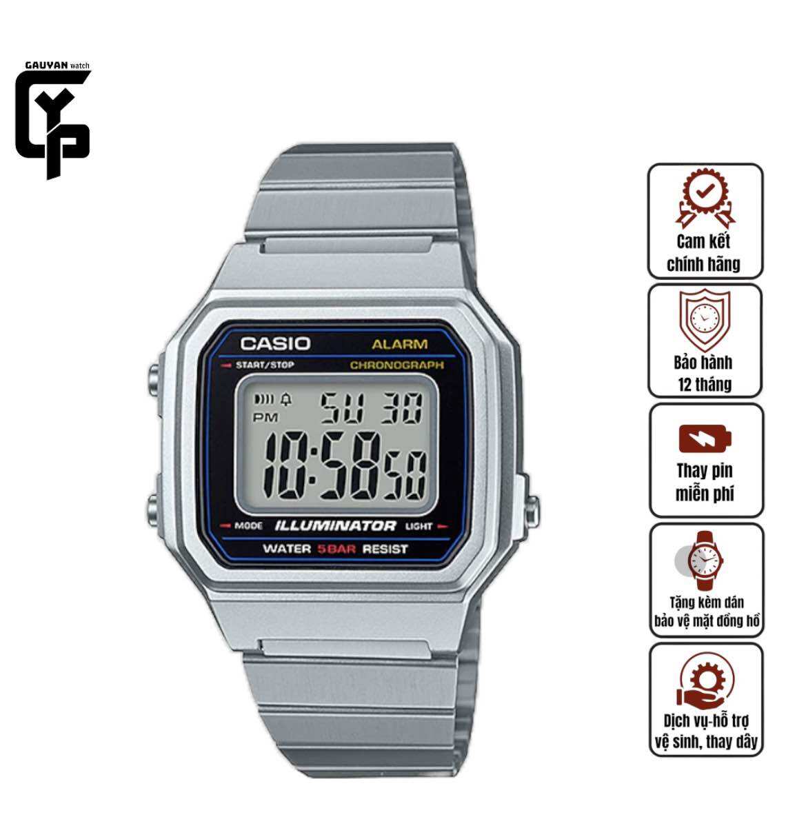 Đồng hồ chính hãng nam casio b650wd-1a