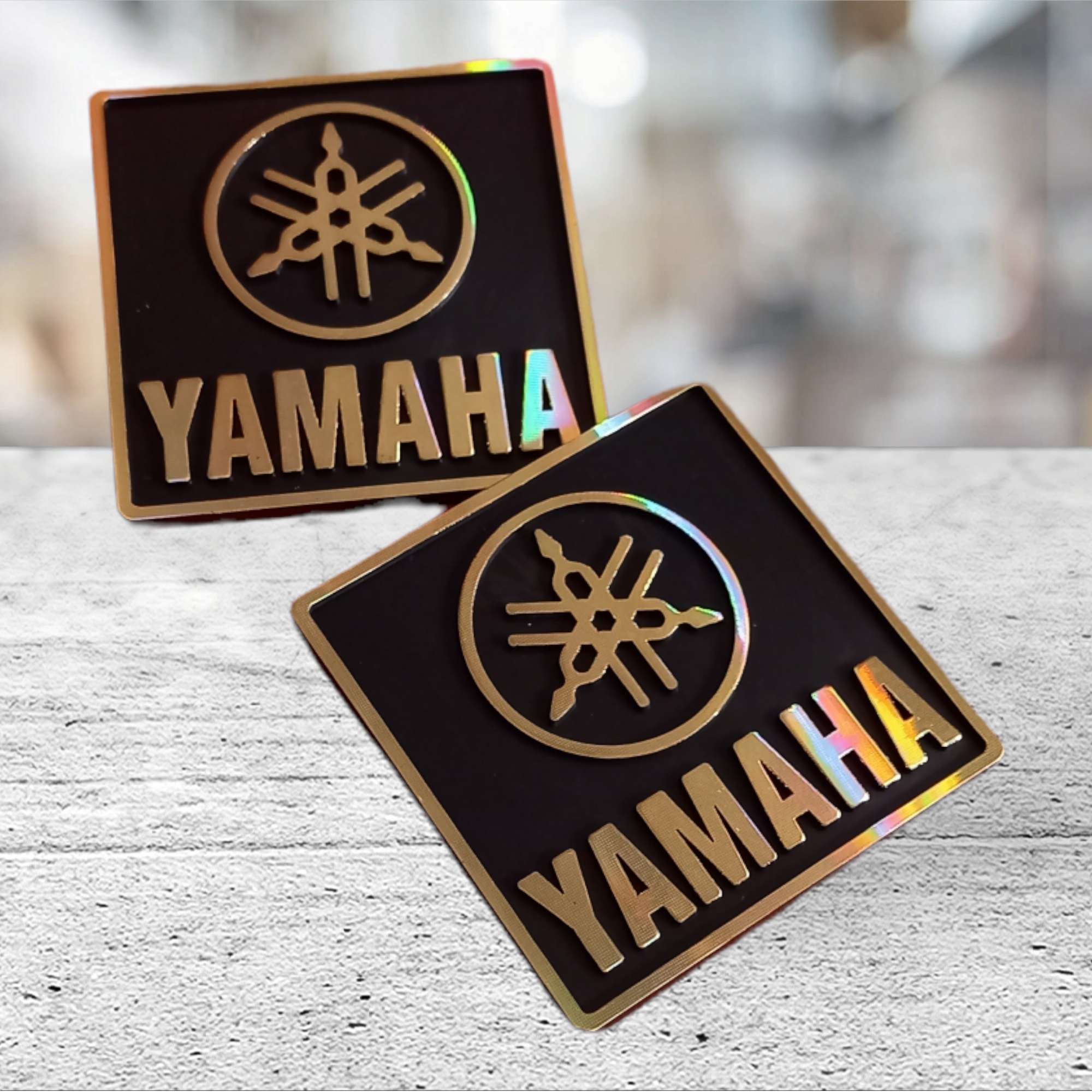 Tem Dán Thùng Loa YAMAHA Vuông ( 1 bộ 23k)