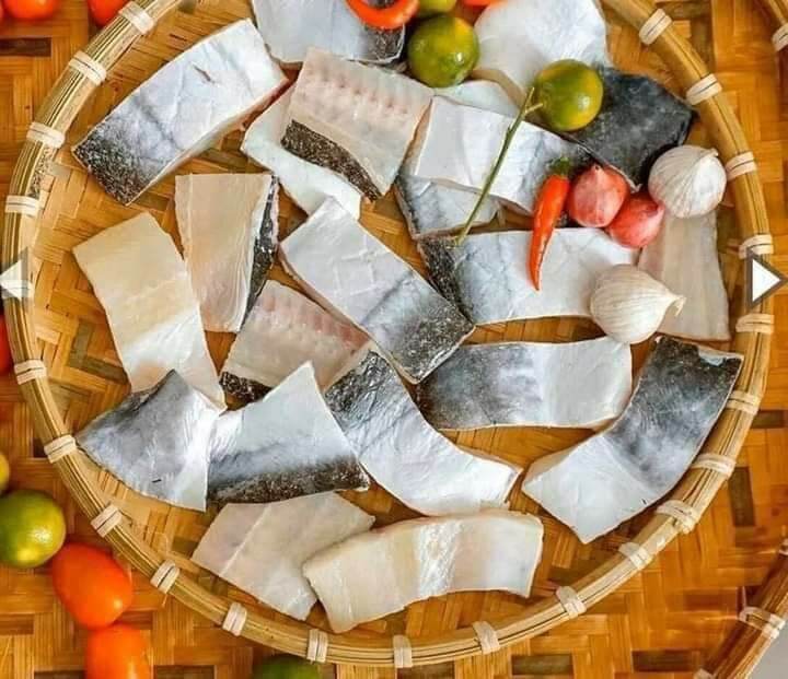 khô cá dứa 165.000/3con/1kg.