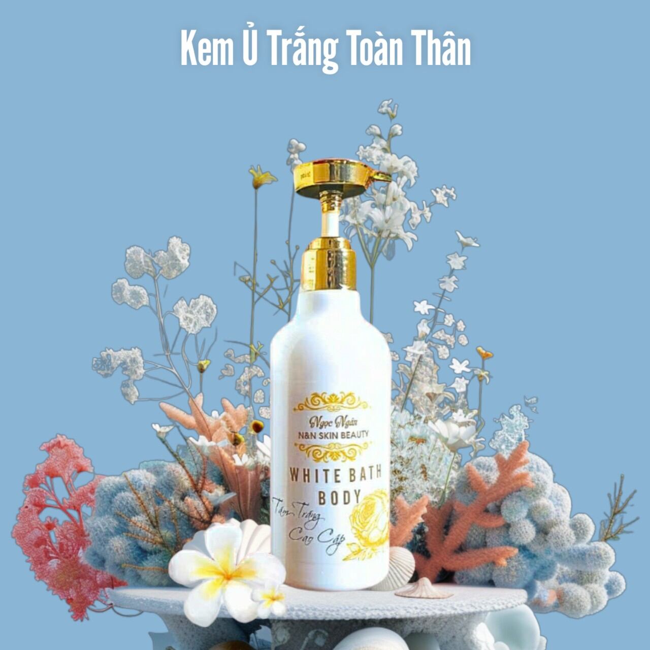 TẮM Ủ TRẮNG COLLAGEN & SỮA NON