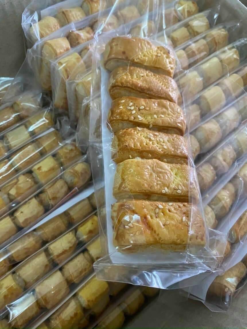 Bánh dừa nướng bơ hột gà 2 bịch (12c)