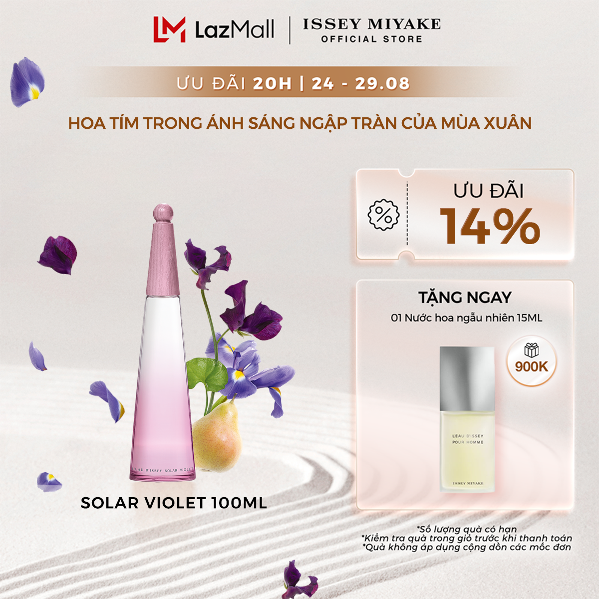 Nước hoa issey miyake l'eau d'issey solar violet 100ml