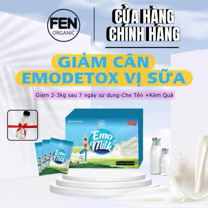 Giảm cân nhanh 7 ngày Emoslim vị trái cây Miuemo