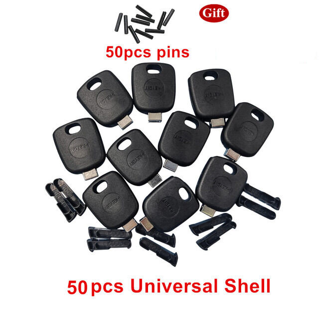 5/10/20/30/50 cái kd phổ transponder key trường hợp phụ tùng chip key head kd xhorse key blade shell với uncut từ xa key kd blade