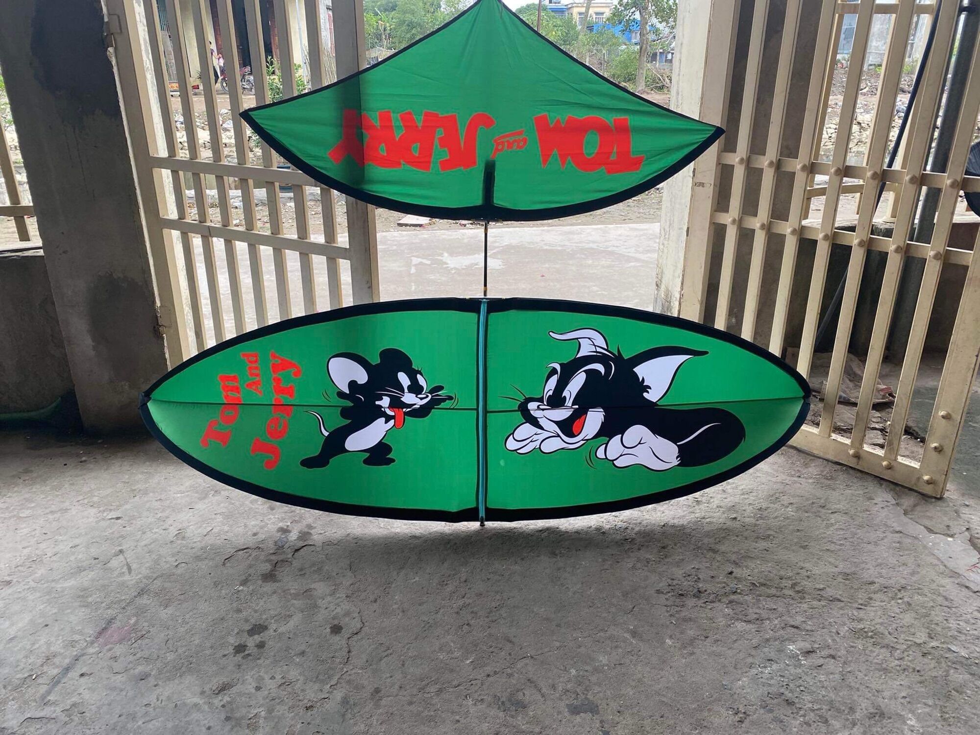 Diều Mèo Tôm tự lên khung 2m7 áo 2m5 full cacbon