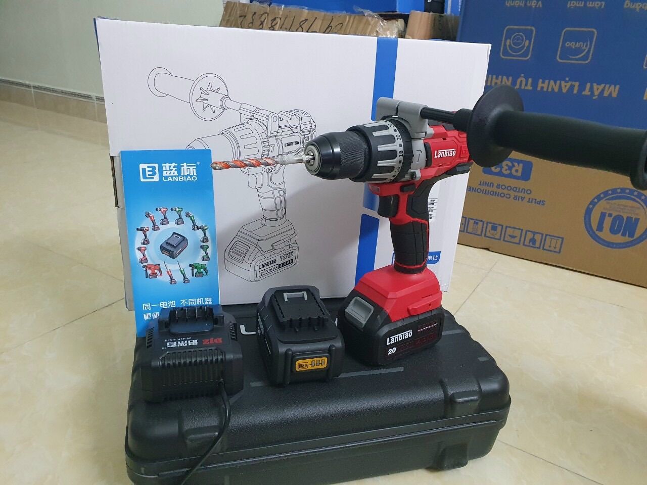 Khoan pin LANBIAO Chính Hãng 3 chức năng Mod-819 mẫu mới 2020 hàng nội địa