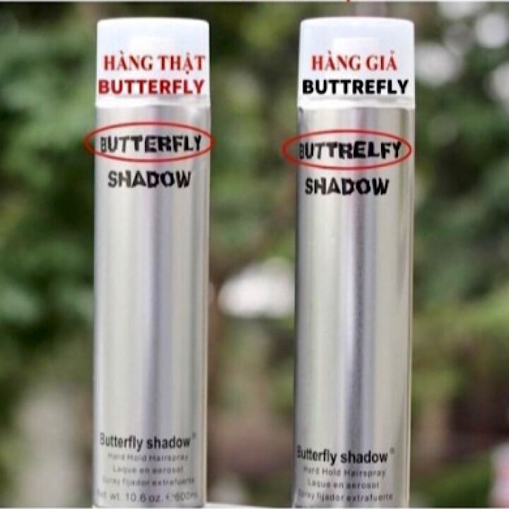 [Siêu Rẻ] Keo Xịt Tóc Butterfly Shadow Gôm Vuốt Tóc