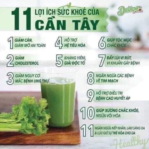 Bột cần tây giảm cân hộp 500g