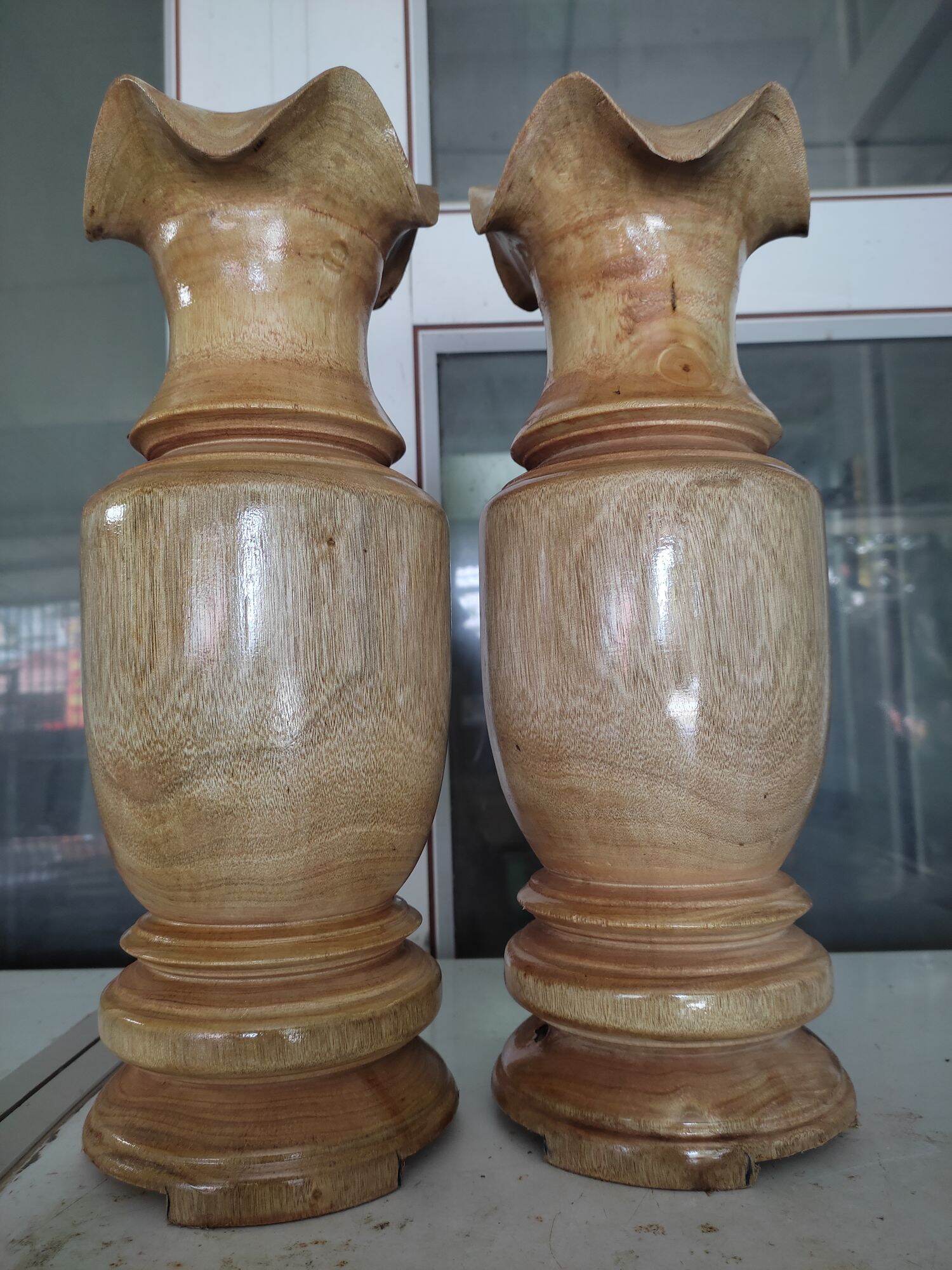 1 đôi lục bình gỗ mít