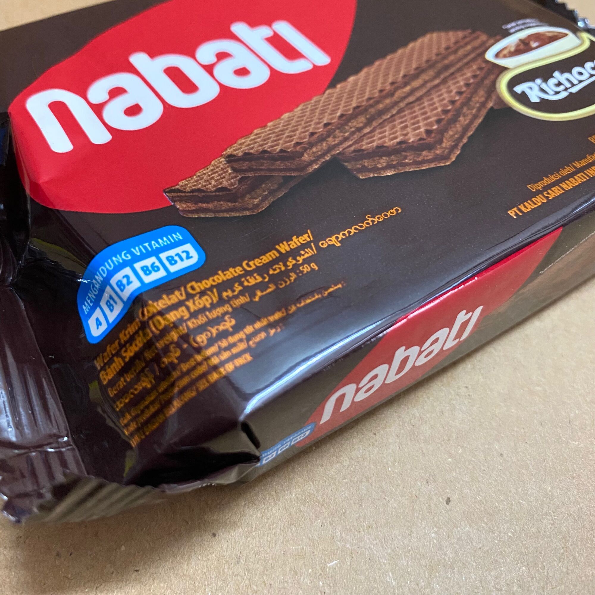 [50g][Kem Chocolate] Túi Bánh Xốp Cacao Nabati