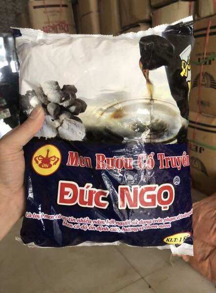 Men Rượu Cổ Truyền Đức Ngọ, gói 1kg