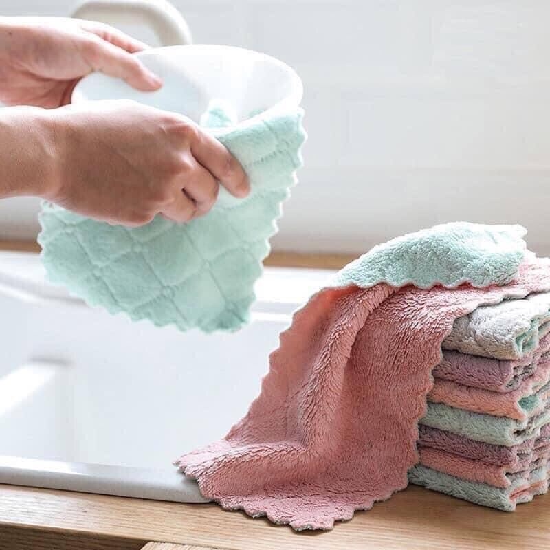 Khăn lau bếp. khăn lau đa năng .sét 10 chiếc