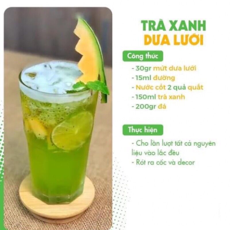 Mứt dưa lưới Boduo hộp 1,3kg