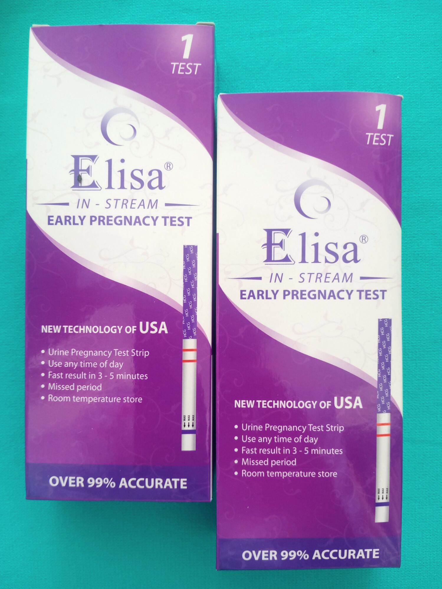 Que thử thai Elisa - kết quả chính xác chỉ sau 3 phút thử
