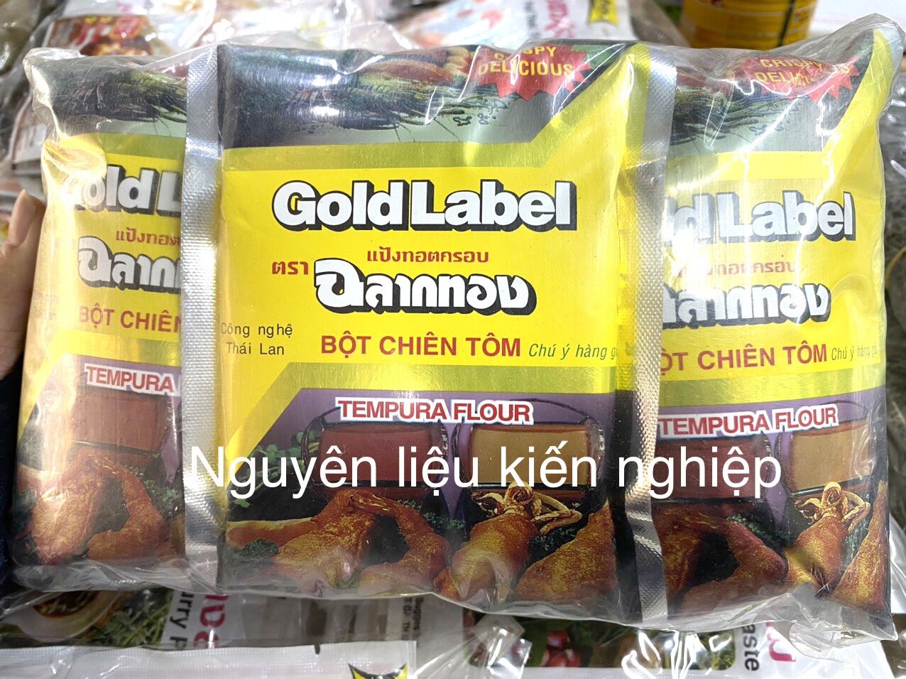 Combo 12 gói bột chiên giòn gold label gói 150g/ bột chiên tôm, cá, gà, mực,... 💯sx theo công nghệ thái lan