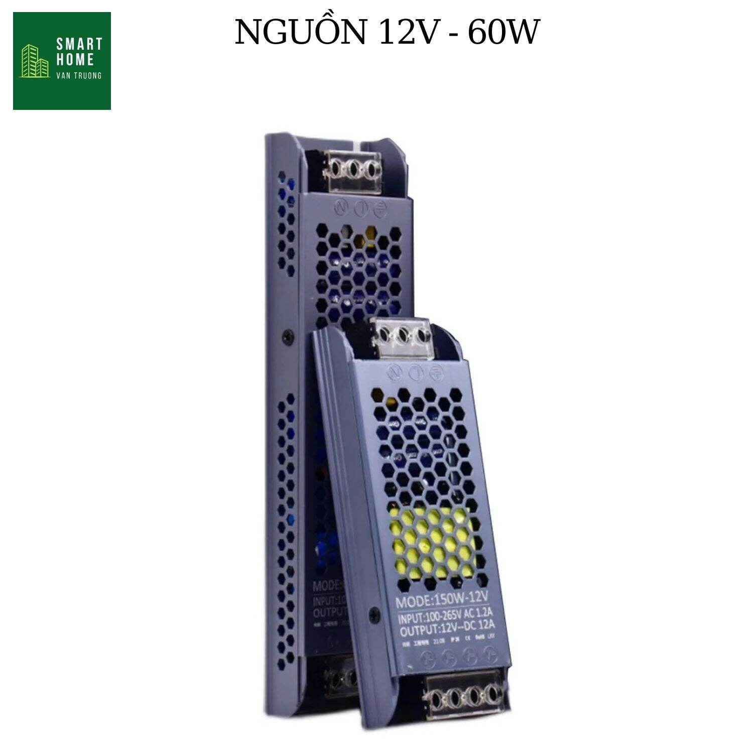 Nguồn tổ ong siêu mỏng 12V 24V 48V cho Led ốp trần, Led cầu thang, Led quảng cáo loại đẹp