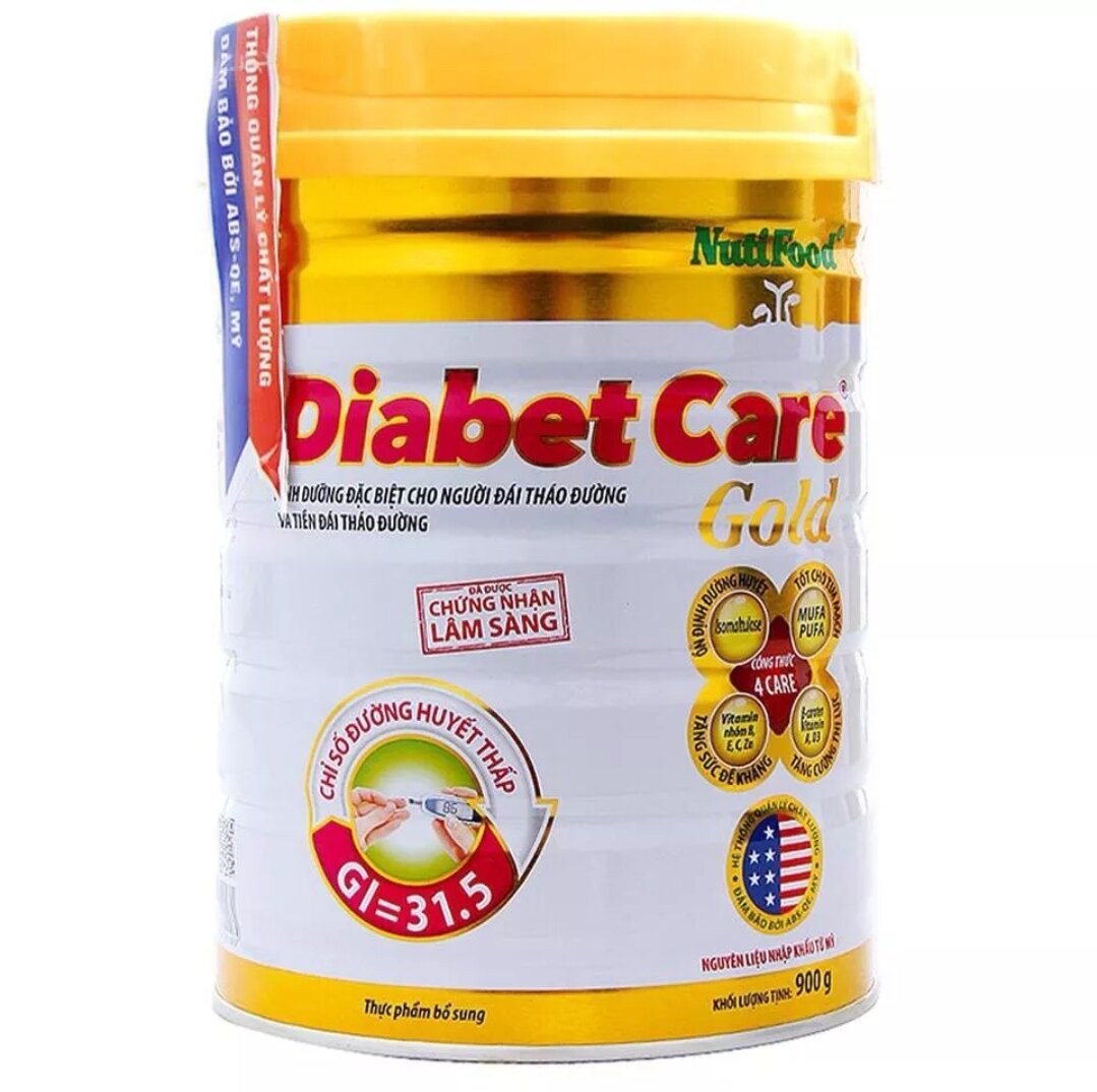 Sữa bột Nuti Diabet Care Gold 900g dành cho người tiểu đường