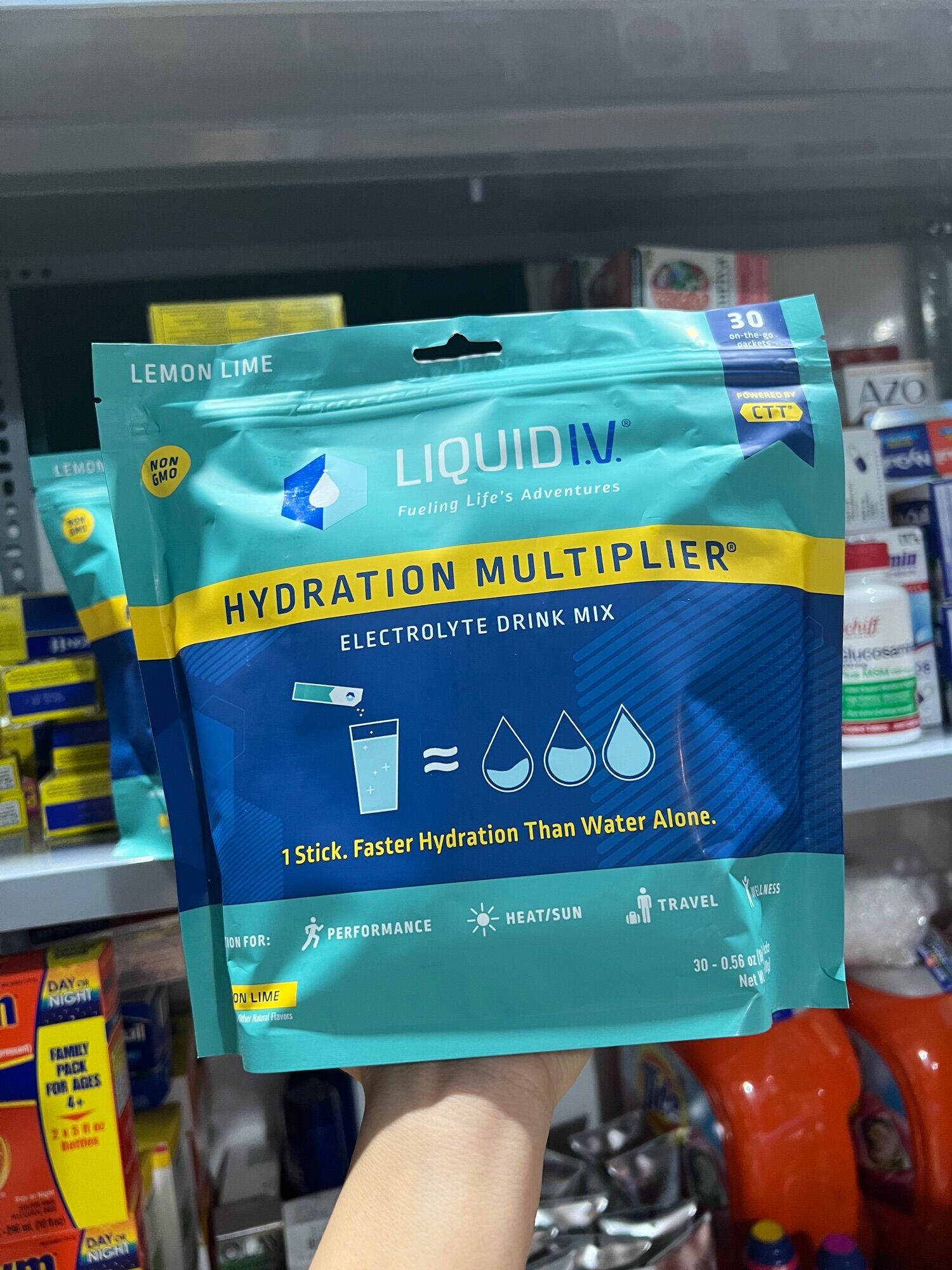 Nước Bù Điện Giải Liqui I.V hydration multiplier túi 30 gói nhỏ