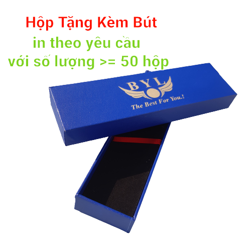 Bút ký dạ bi khắc tên  BYL-004/ Vỏ đen