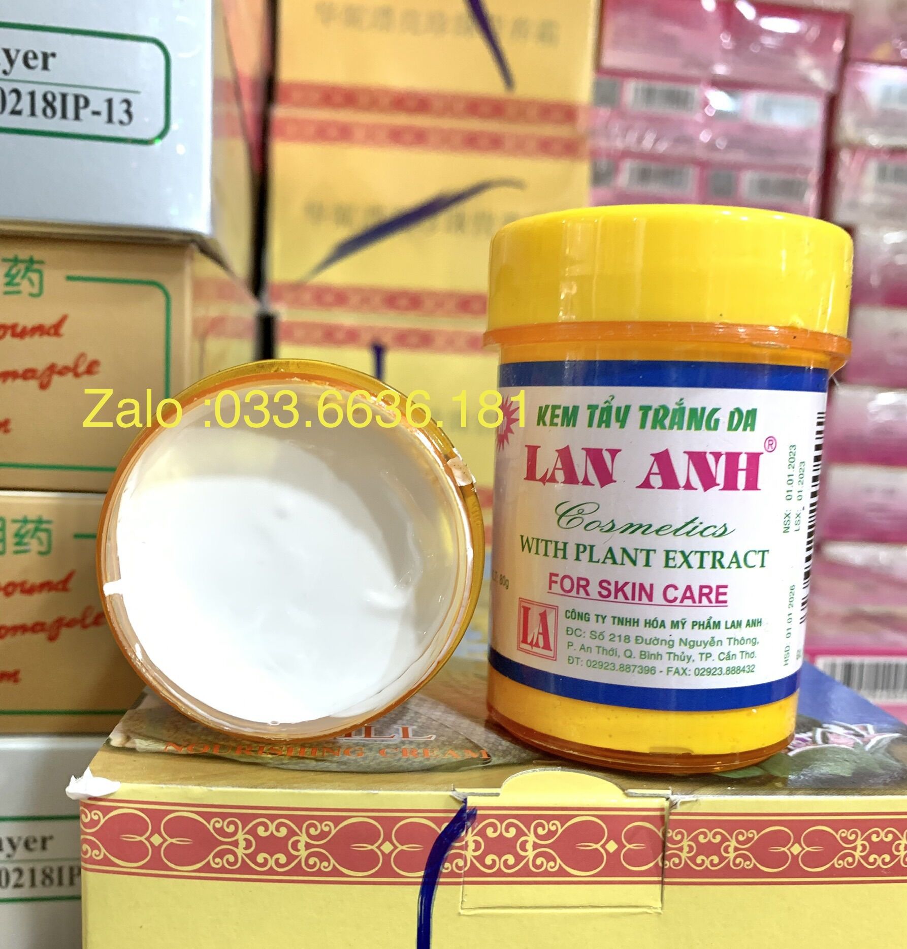 Kem lan anh sa tế hủ 80g