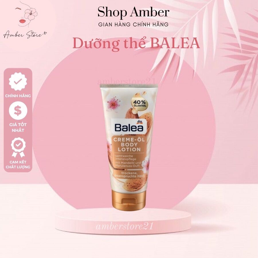 [HÀNG NỘI ĐỊA ĐỨC] - Kem dưỡng thể nước hoa Balea (Body lotion)