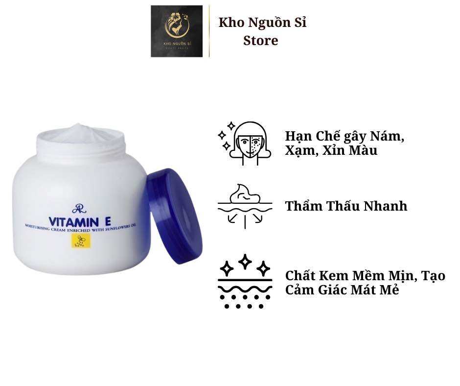 Kem dưỡng ẩm Aron Vitamin E Thái Lan