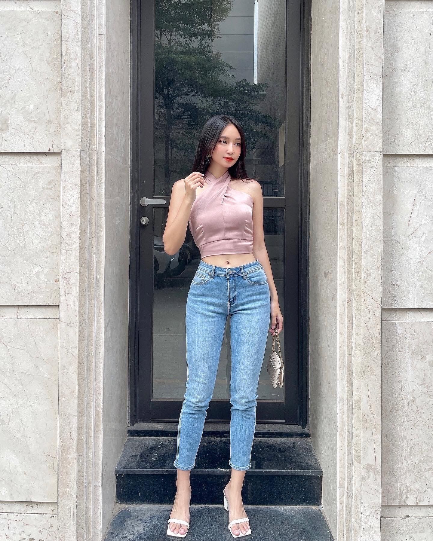 Quần bò jean baggy nữ cotton mềm mát reverclothings baggy jean