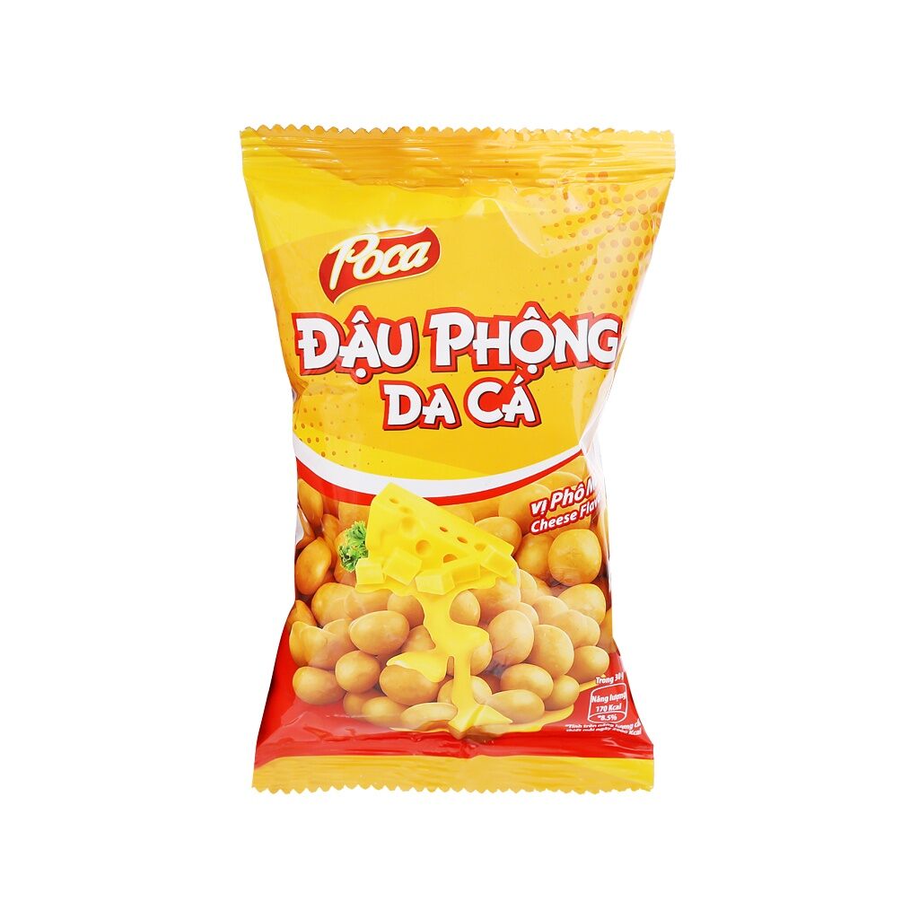 0Đậu phộng da cá Poca Nutz các vị gói 42g