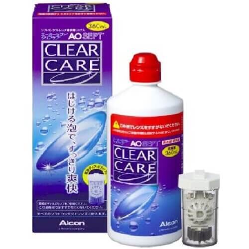 Dung Dịch Ngâm Kính Áp Tròng AOsept Clear Care 360ml Alcon/Cibavision