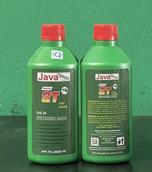 Nhớt 2T Java Racing pha xăng dành cho xe 2 thì siêu thơm nhập khẩu từ Mỹ - 500ML