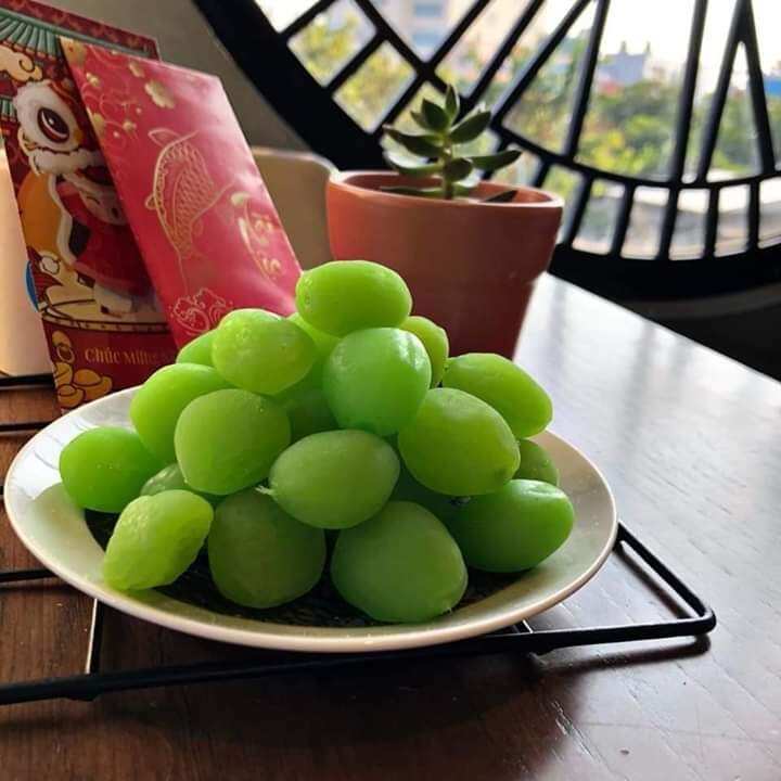 500gr Mứt đào xanh giòn tan vị chua ngọt chuẩn vị Đà Lạt