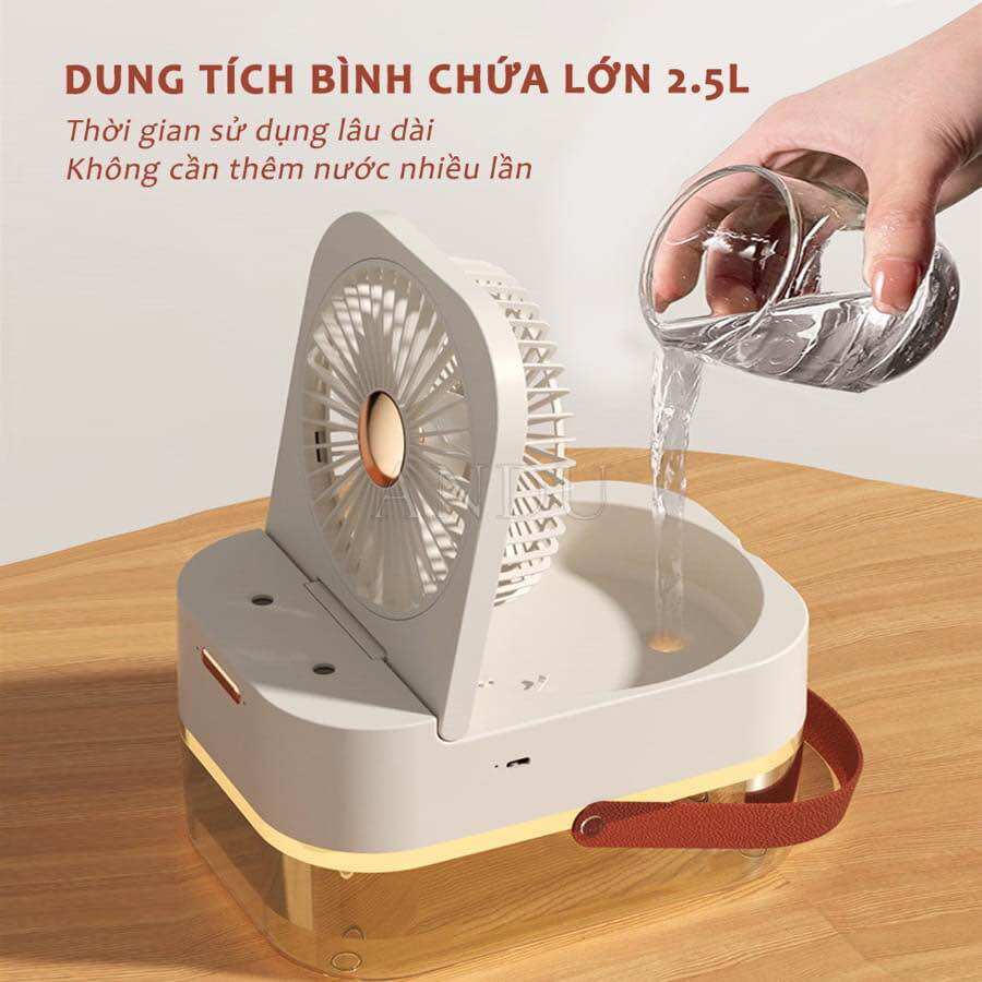 Quạt mini phun sương ( hàng chính hãng )