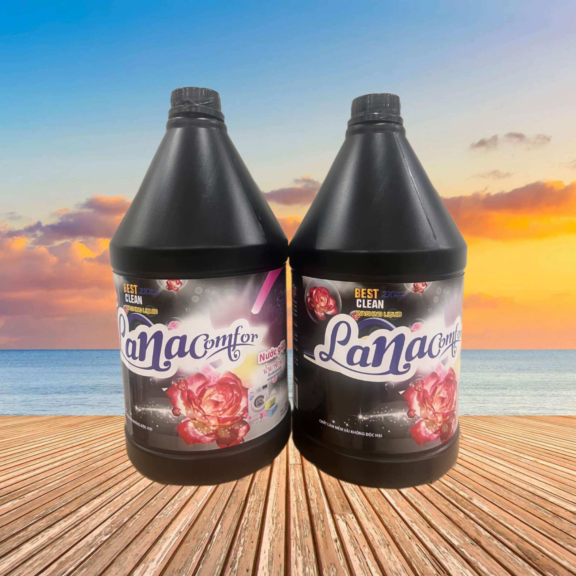 Nước Giặt Xả LanaComfor 3800ml