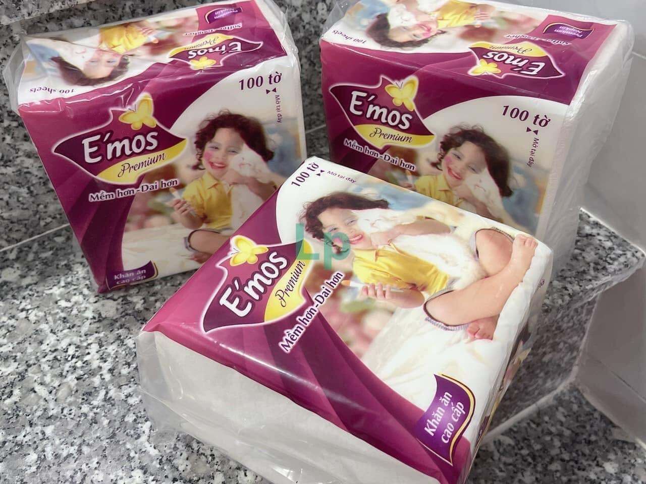 Giấy vuông E'mos siêu mềm