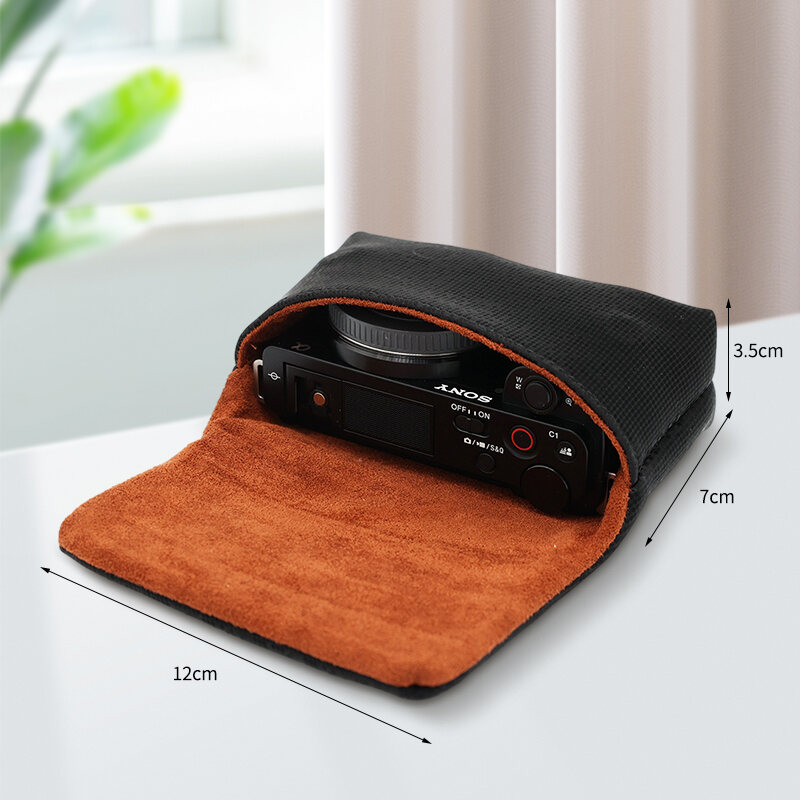 Túi Đựng Máy Ảnh Sony RX100 M7 ZV-1 ZV1M2 Black Card M6 Canon G7X3/G7X Mark3 Túi Đeo Vai Di Động Túi