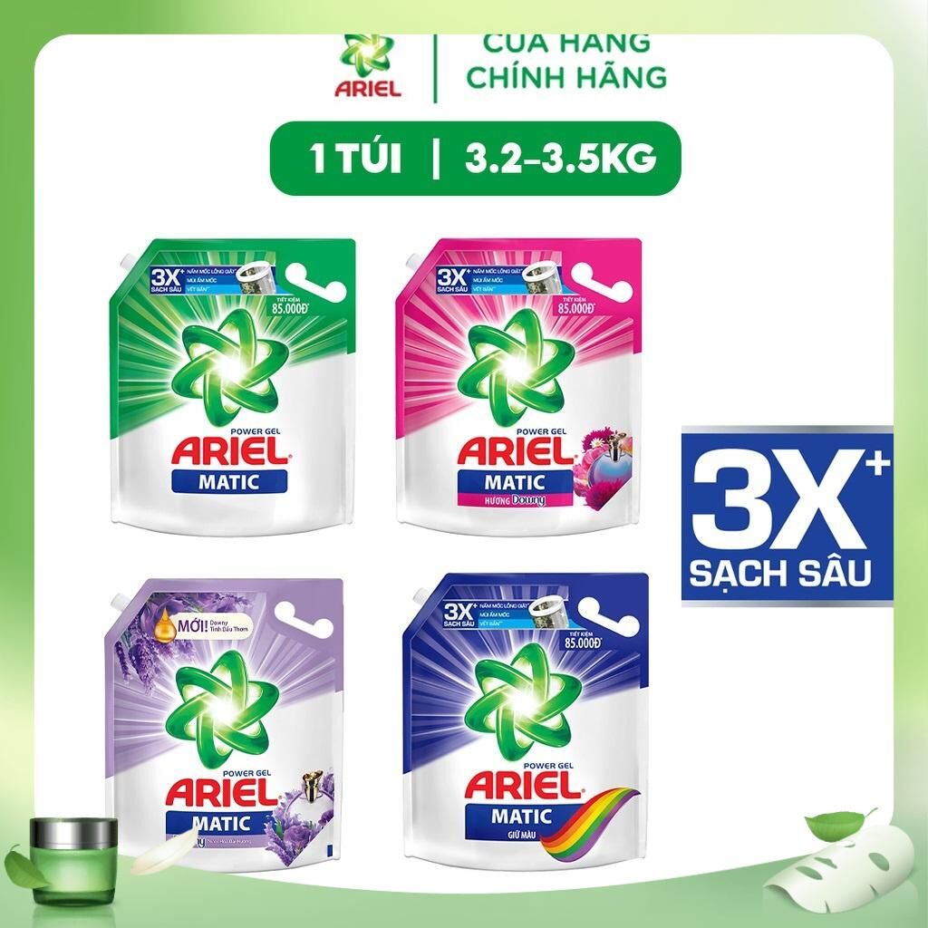 Ariel Matic nước giặt Túi 3.2KG