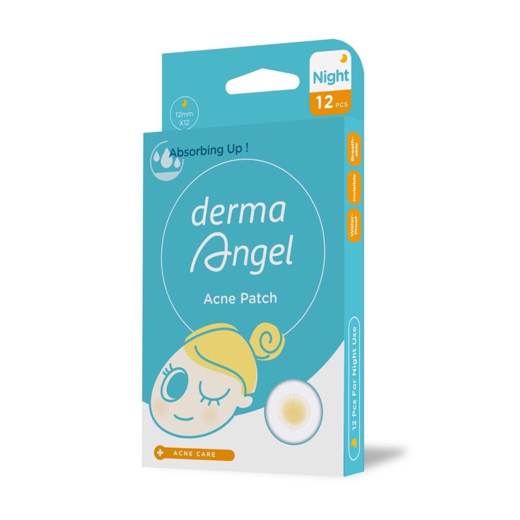 Miếng dán mụn dùng cho ban đêm derma angel