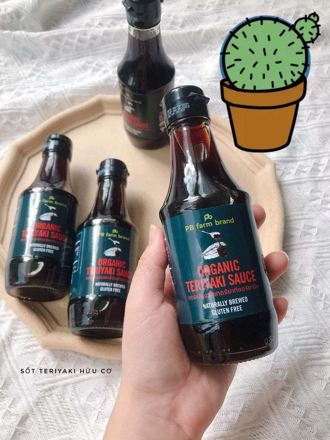 Sốt Teriyaki hữu cơ Thái Lan Lumlum/Fb fram 200ml