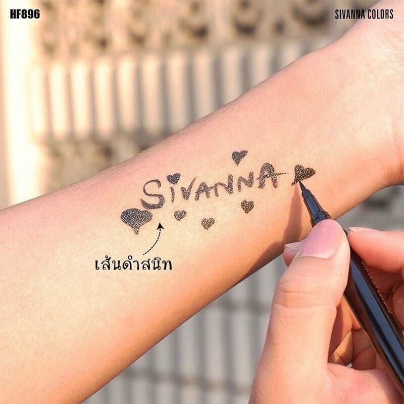 Kẻ mắt Sivanna colors xpress eyeliner-black