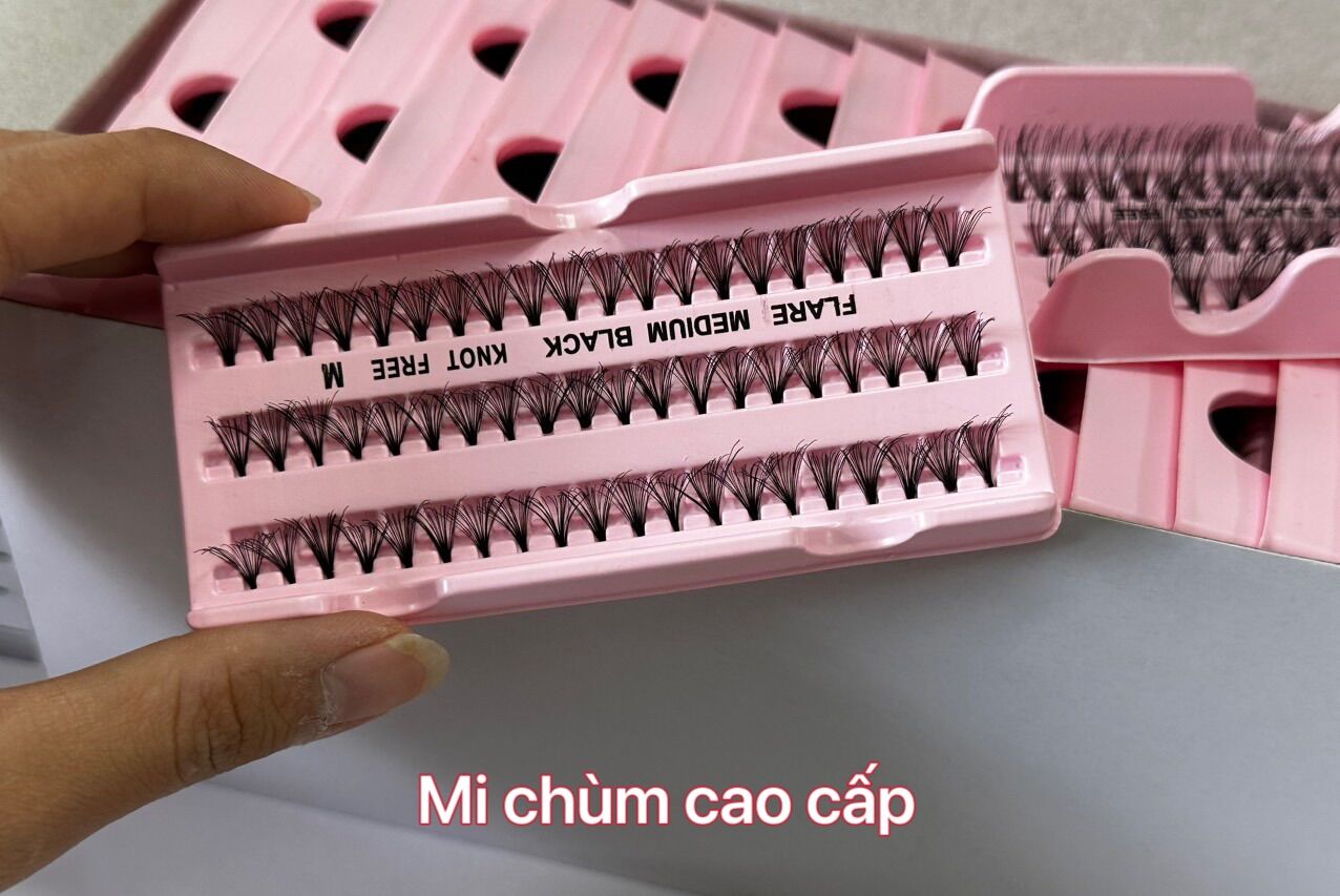 Mi chùm 24 sợi cao cấp mi nhẹ, mềm size s,m,l,xl