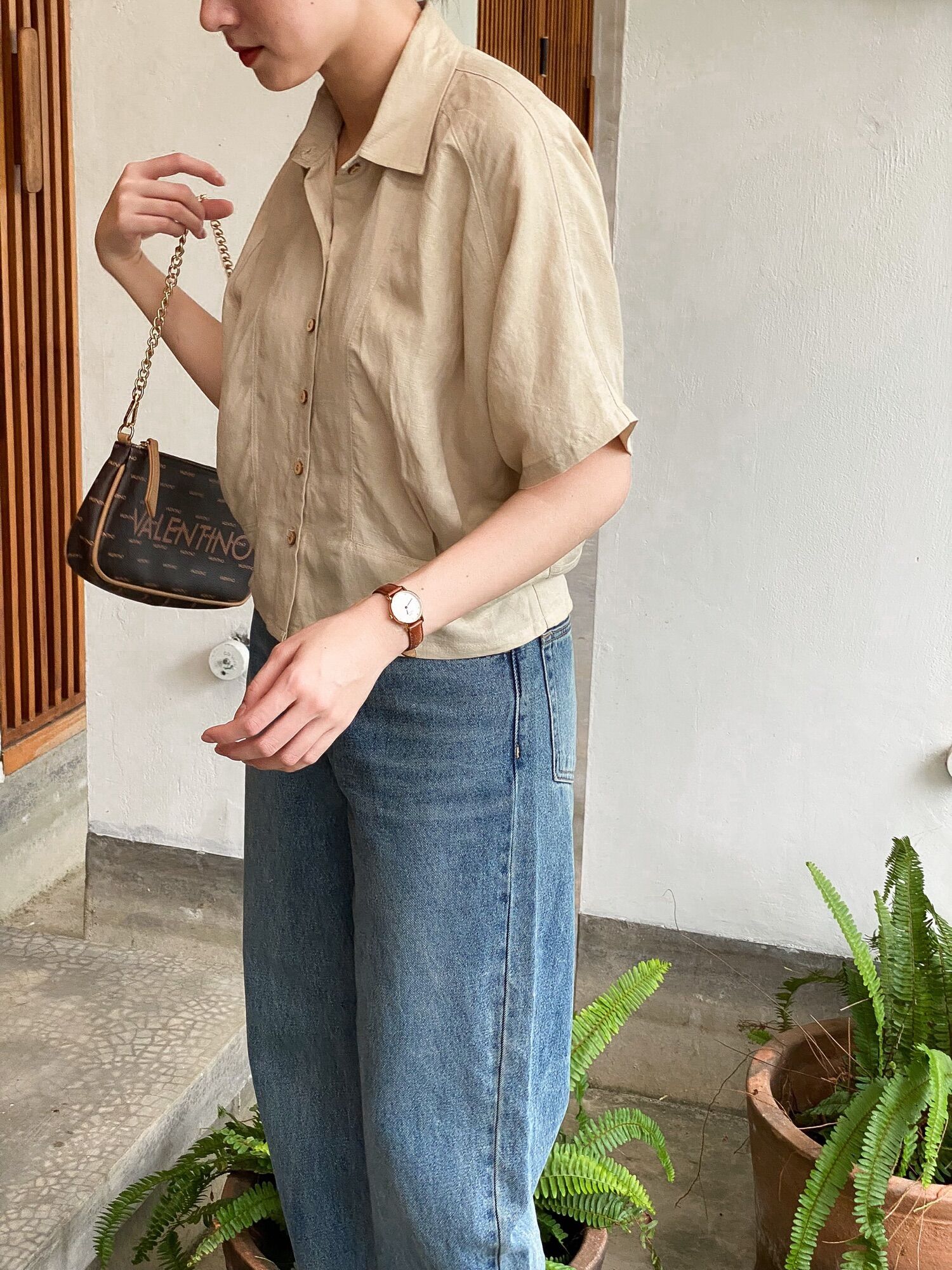 Sami Shirts - Sơ Mi Linen Dáng Ngắn  ( ảnh chính chủ )