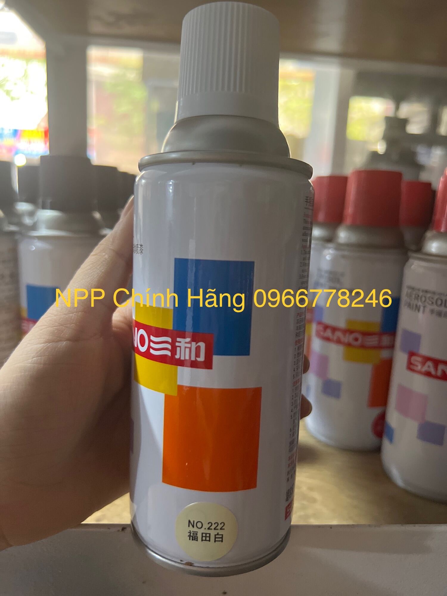 Sơn sano cao cấp 222(400ml-chính hãng)