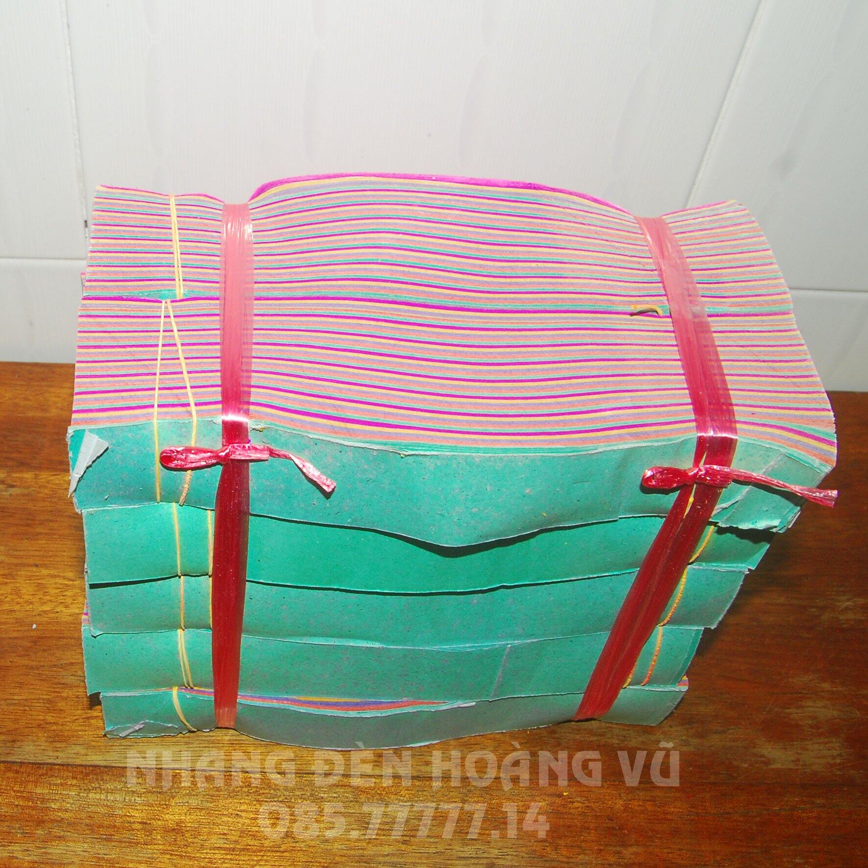 Giấy cúng - Giấy ngũ sắc cúng Thanh Minh, Tảo Mộ 1 xấp