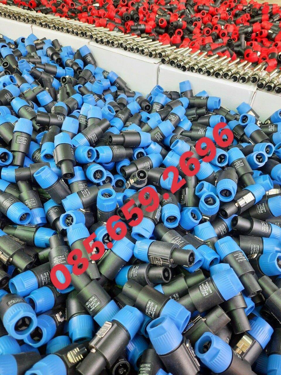 jack cắm loa speakon neutrik, bộ 10 chiếc